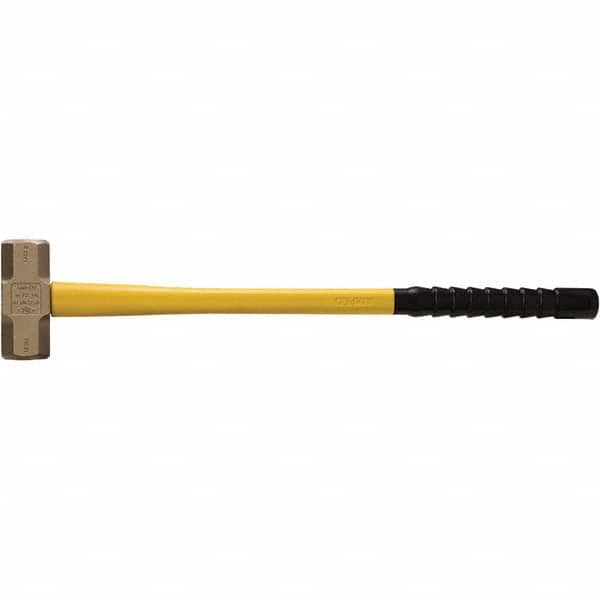 Ampco - Non-Sparking Hammers Tool Type: Sledge Hammer Head Material: Aluminum Bronze - Exact Industrial Supply