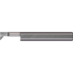 Profiling Tools; Minimum Bore Diameter (Decimal Inch): 0.1000; Maximum Bore Depth (Decimal Inch): 0.2000; Radius: 0.0020; Overall Length (Decimal Inch): 1-1/2; Shank Diameter (Inch): 1/8; Projection: Projection; Finish/Coating: Uncoated; Projection (Decim