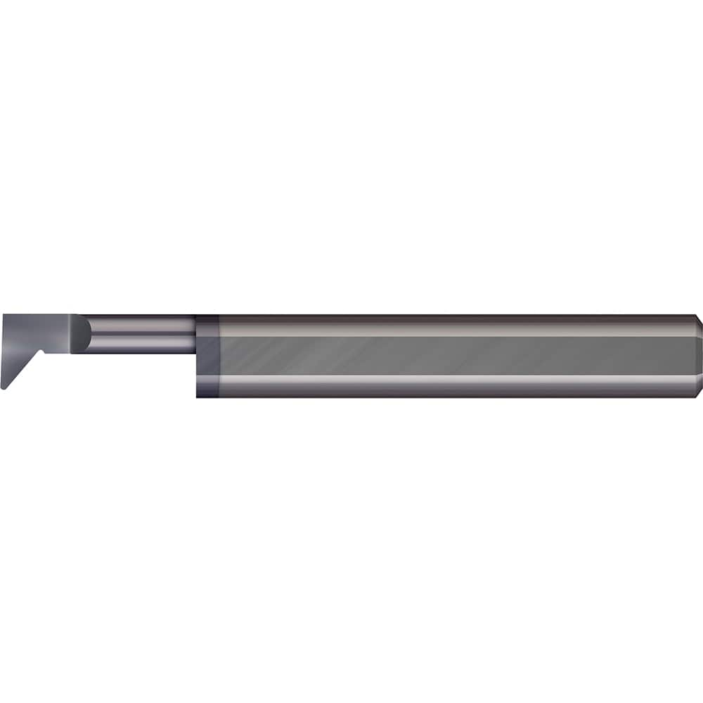 Profiling Tools; Minimum Bore Diameter (Decimal Inch): 0.1540; Maximum Bore Depth (Decimal Inch): 1/2; Radius: 0.0050; Overall Length (Decimal Inch): 2; Shank Diameter (Inch): 3/16; Projection: Projection; Finish/Coating: AlTiN; Projection (Decimal Inch):