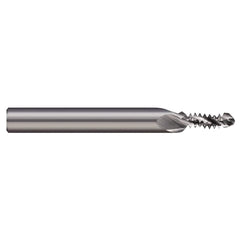 Harvey Tool - Combination Drill & Thread Mill; Thread Size: 5/16-18 ; Material: Solid Carbide ; Length of Cut (Inch): 7/8 ; Included Angle A: 90 ; Drill Point Angle: 130 ; Shank Diameter (Decimal Inch): 0.3750 - Exact Industrial Supply
