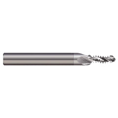 Harvey Tool - Combination Drill & Thread Mill; Thread Size: 8-32 ; Material: Solid Carbide ; Length of Cut (Inch): 0.3652 ; Included Angle A: 90 ; Drill Point Angle: 130 ; Shank Diameter (Decimal Inch): 0.1875 - Exact Industrial Supply