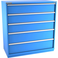 Storage Cabinet: 56-1/2″ Wide, 28-1/2″ Deep, 59-1/2″ High 440 lb Capacity, 5 Drawer