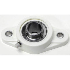 Shuster - SUCTFL206-20, 1-1/4" ID, 79mm OAL x 148mm OAH x 1-5/8" Wide, 2-Bolt Flange Bearing - Exact Industrial Supply