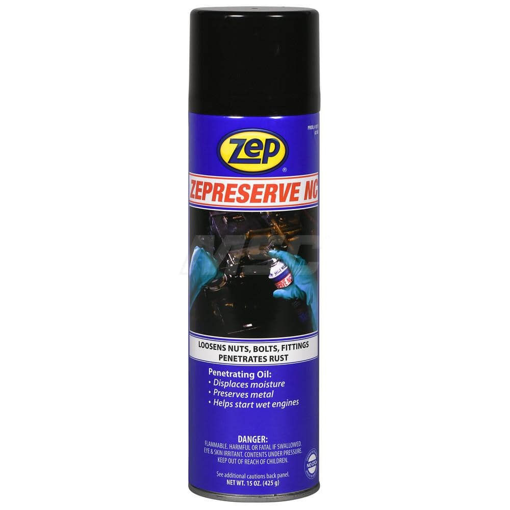 Penetrant & Lubricant: 15 oz Aerosol Can Amber