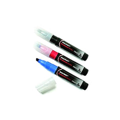 Ability One - Markers & Paintsticks; Type: Permanent Marker ; Color: Black, Blue, Red ; Ink Type: Water Base ; Tip Type: Chisel - Exact Industrial Supply