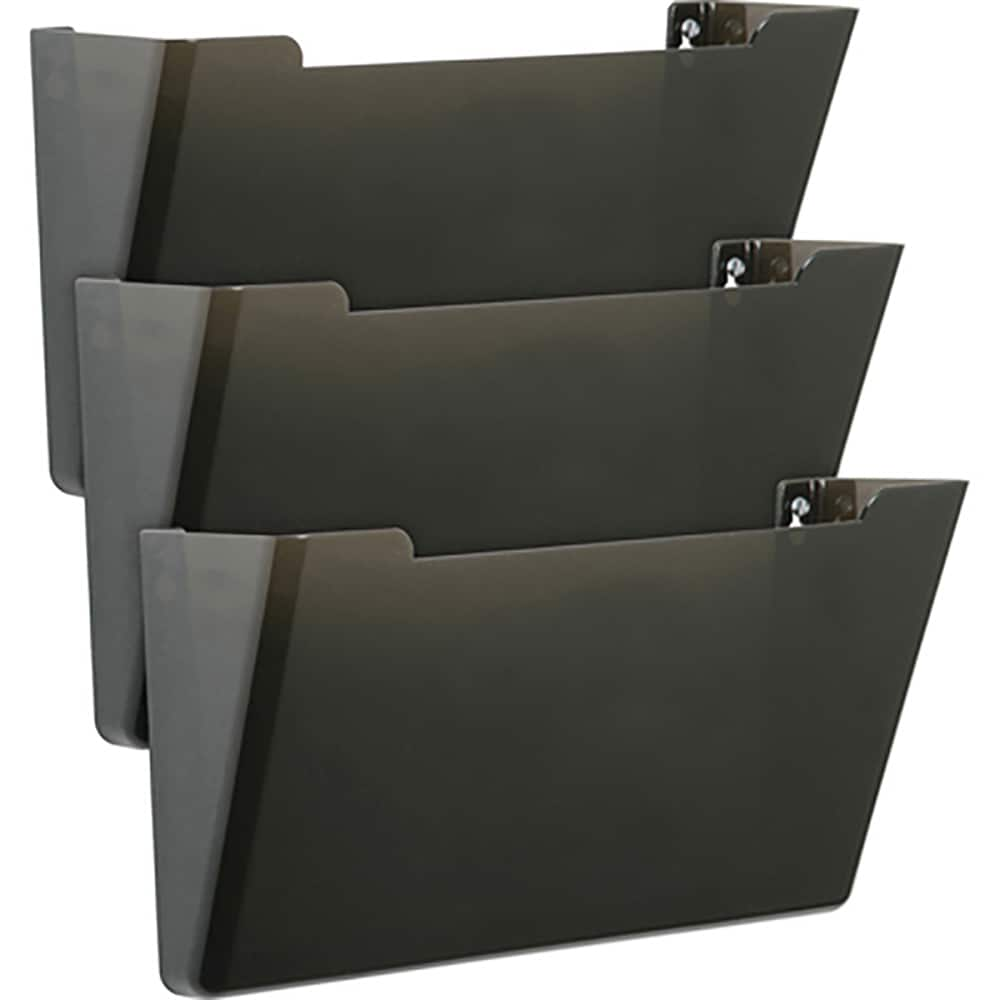 Ability One - File Folders, Expansion Folders & Hanging Files; Folder/File Type: Hanging File Folder ; Color: Smoke ; Index Tabs: No ; Tab Cut Location: None ; File Size: Letter ; Size: 7 x 13-1/4 - Exact Industrial Supply