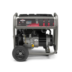 BRIGGS & STRATTON - Portable Power Generators; Fuel Type: Gasoline ; Starting Method: Recoil ; Wattage: 5500 ; Wattage (kW): 5.50 ; Run Time Full Load (Hours): 12 ; Run Time Half Load (Hours): 12.50 - Exact Industrial Supply