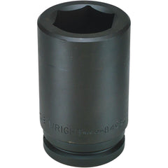 Wright Tool & Forge - Impact Sockets; Drive Size: 1-1/2 ; Size (mm): 42.0000 ; Type: Deep ; Style: Impact Socket ; Style: Impact Socket ; Style: Impact Socket - Exact Industrial Supply