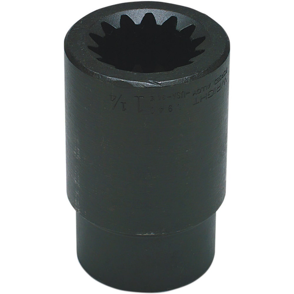 Wright Tool & Forge - Impact Sockets; Drive Size: #5 Spline ; Size (Inch): 1-7/16 ; Type: Deep ; Style: Impact Socket ; Style: Impact Socket ; Style: Impact Socket - Exact Industrial Supply