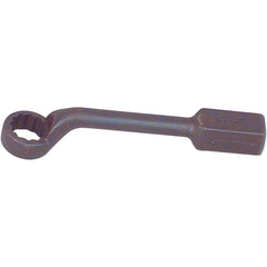 Wright Tool & Forge - Box Wrenches; Wrench Type: Striking ; Tool Type: Offset ; Size (Inch): 2-1/4 ; Number of Points: 12 ; Head Type: Single End ; Finish/Coating: Black - Exact Industrial Supply