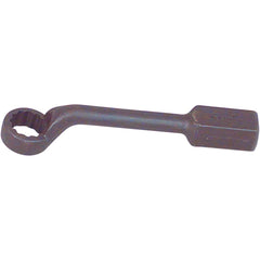 Wright Tool & Forge - Box Wrenches; Wrench Type: Striking ; Tool Type: Offset ; Size (Inch): 1-5/8 ; Number of Points: 12 ; Head Type: Single End ; Finish/Coating: Black - Exact Industrial Supply