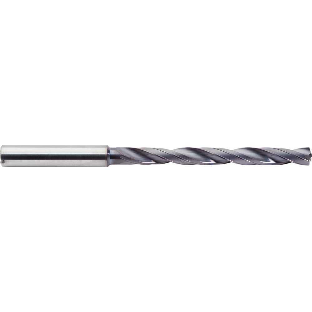 M.A. Ford - Taper Length Drill Bits; Drill Bit Size (Inch): 3/8 ; Drill Bit Size (Decimal Inch): 0.3750 ; Drill Point Angle: 142 ; Drill Bit Material: Carbide ; Drill Bit Finish/Coating: ALtima? Plus ; Flute Type: Helical - Exact Industrial Supply