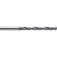 Taper Length Drill Bit: 0.3661″ Dia, 142 ° ALtima Plus Finish, RH Cut, Helical Flute, Straight Shank