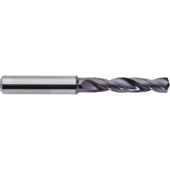 M.A. Ford - Screw Machine Length Drill Bits; Drill Bit Size (Decimal Inch): 0.7579 ; Drill Bit Size (mm): 19.25 ; Drill Point Angle: 142 ; Drill Bit Material: Carbide ; Drill Bit Finish/Coating: ALtima? Plus ; Flute Type: Helical - Exact Industrial Supply