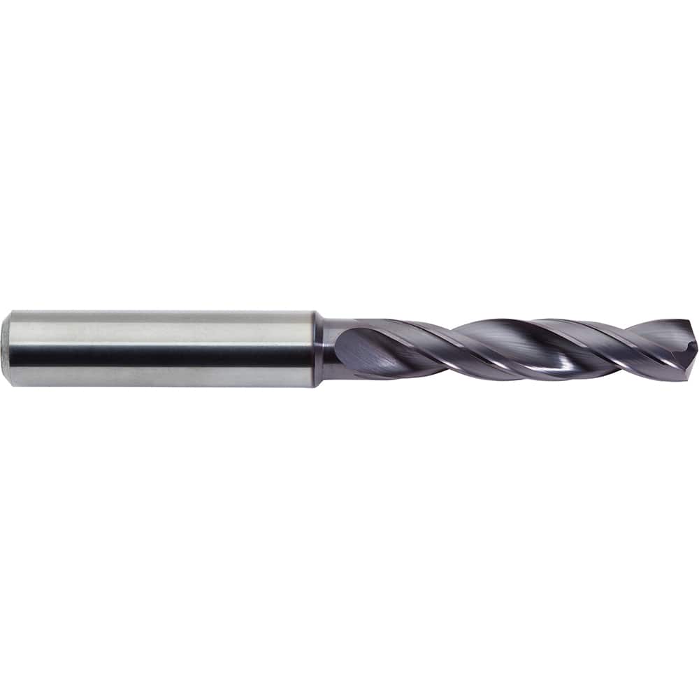 M.A. Ford - Screw Machine Length Drill Bits; Drill Bit Size (Decimal Inch): 0.5905 ; Drill Bit Size (mm): 15.00 ; Drill Point Angle: 142 ; Drill Bit Material: Carbide ; Drill Bit Finish/Coating: ALtima? Plus ; Flute Type: Helical - Exact Industrial Supply