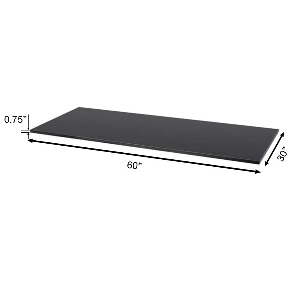 JHC Fabrication - Workbench & Workstation Accessories; Type: Workbench Top ; For Use With: Workbench ; Height: 3/4 (Inch); Width (Inch): 30 ; Material: Workbench Top ; Color: Black - Exact Industrial Supply