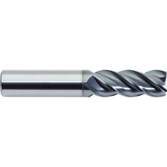 M.A. Ford - Square End Mills; Mill Diameter (Inch): 3/4 ; Mill Diameter (Decimal Inch): 0.7500 ; Number of Flutes: 4 ; Length of Cut (Inch): 3 ; Length of Cut (Decimal Inch): 3.0000 ; Material: Solid Carbide - Exact Industrial Supply