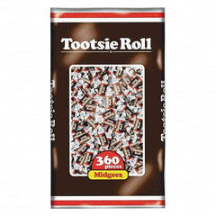 Tootsie Roll - Snacks, Cookies, Candy & Gum Breakroom Accessory Type: Candy Breakroom Accessory Description: Midgees, Original, 38.8oz Bag, 360 Pieces - Exact Industrial Supply
