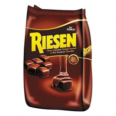 Riesen - Snacks, Cookies, Candy & Gum Breakroom Accessory Type: Candy Breakroom Accessory Description: Chocolate Caramel Candies, 30oz Bag - Exact Industrial Supply