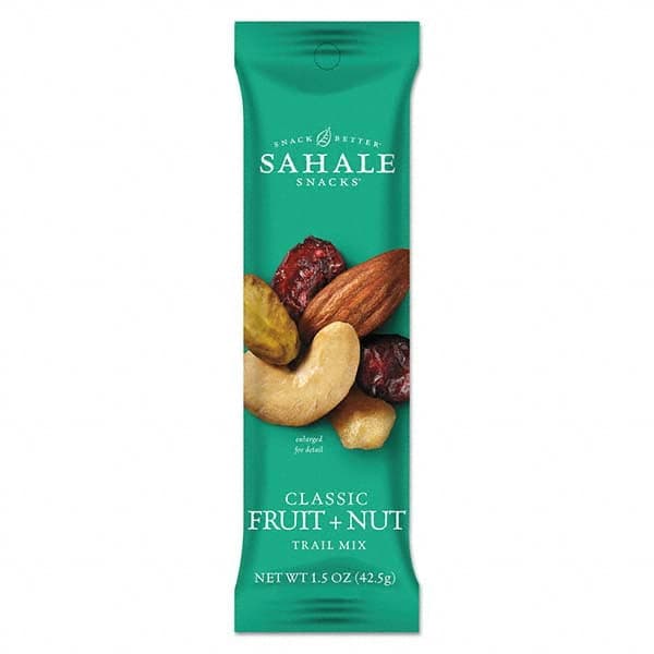 Sahale Snacks - Snacks, Cookies, Candy & Gum Breakroom Accessory Type: Nuts Breakroom Accessory Description: Glazed Mixes, Classic Fruit Nut, 1.5 oz, 18/Carton - Exact Industrial Supply