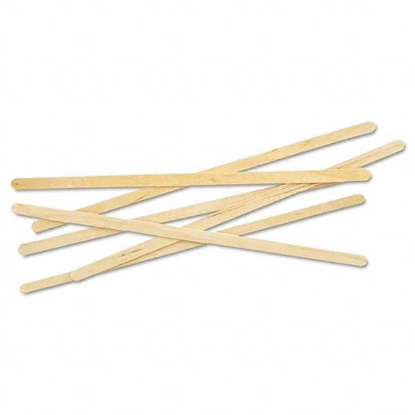 ECO PRODUCTS - Coffee, Tea & Accessories Breakroom Accessory Type: Coffee Stirrers Breakroom Accessory Description: Renewable Wooden Stir Sticks - 7" 1000/Pack 10 Pk/Carton - Exact Industrial Supply