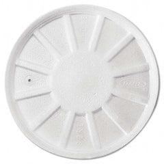 DART - Vented Foam Lids 8-44 oz Cups White 50/bag 10 Bags/Carton - Exact Industrial Supply