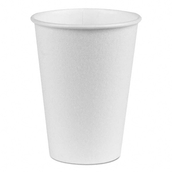 Dixie - PerfecTouch Hot/Cold Cups, 12 oz, White, 50/Bag, 20 Bags/Carton - Exact Industrial Supply