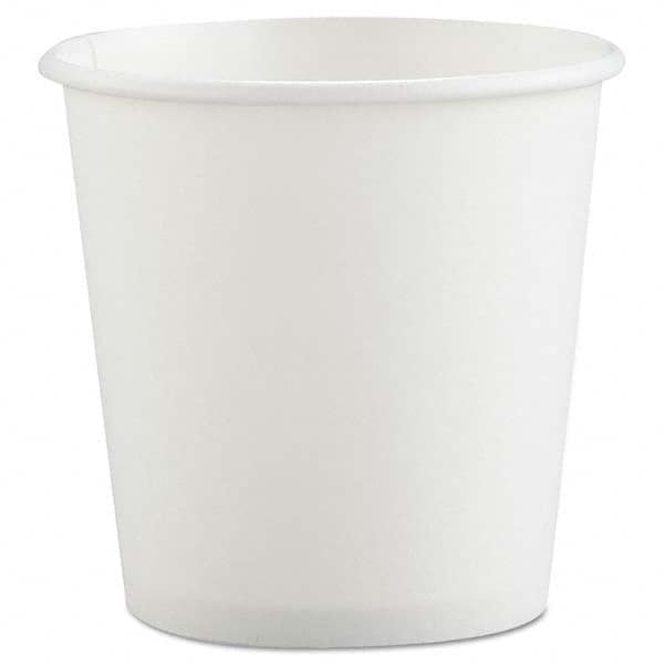 DART - Polycoated Hot Paper Cups, 4 oz, White - Exact Industrial Supply