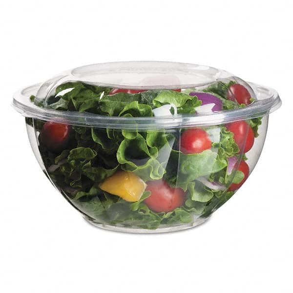 ECO PRODUCTS - Renewable and Compostable Salad Bowls with Lids - 32 oz, 50/Pack, 3 Packs/Carton - Exact Industrial Supply