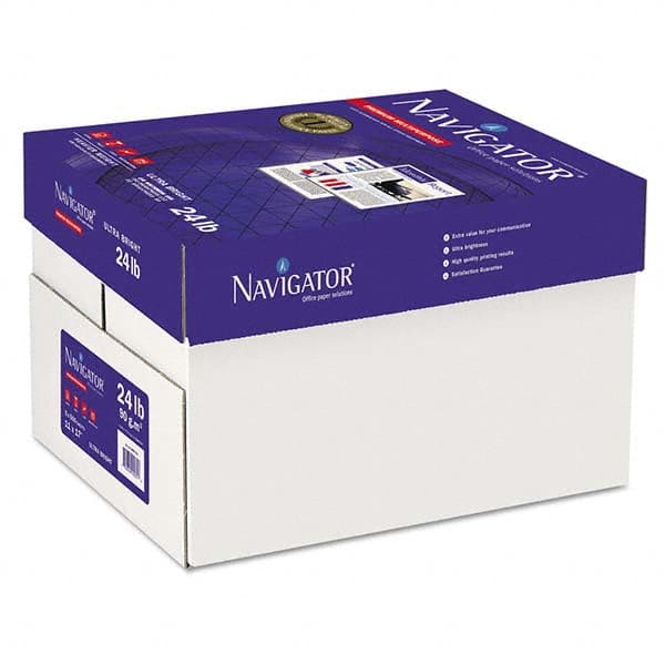 Navigator - Office Machine Supplies & Accessories Office Machine/Equipment Accessory Type: Copy Paper For Use With: Copiers; Fax Machines; Inkjet Printers; Laser Printers - Exact Industrial Supply