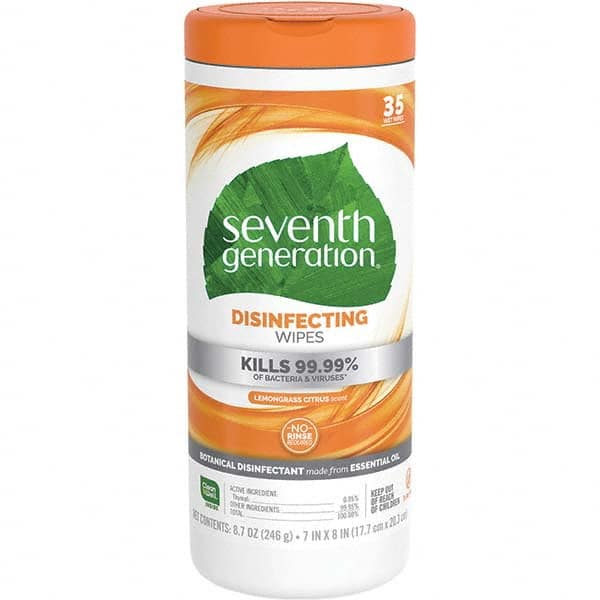 Seventh Generation - Pre-Moistened Disinfecting Wipes - Exact Industrial Supply