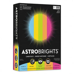 Astrobrights - Office Machine Supplies & Accessories Office Machine/Equipment Accessory Type: Card Stock For Use With: Copiers; Inkjet Printers; Laser Printers - Exact Industrial Supply