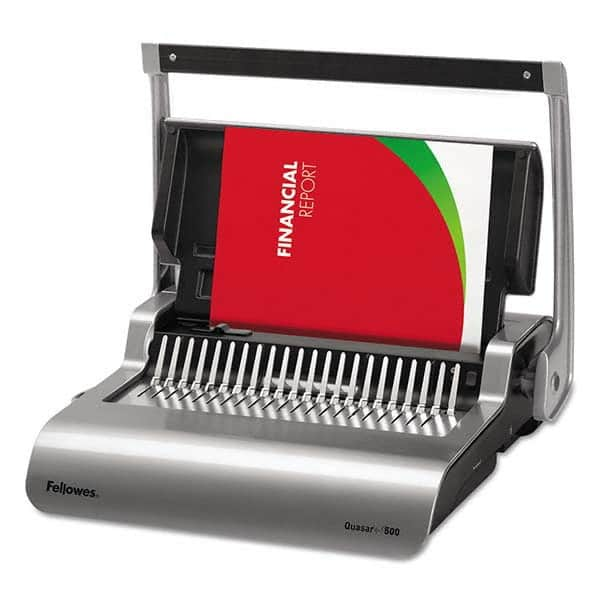 FELLOWES - Binding Machines Type: Comb Binding Spines Sheet Capacity: 500 - Exact Industrial Supply