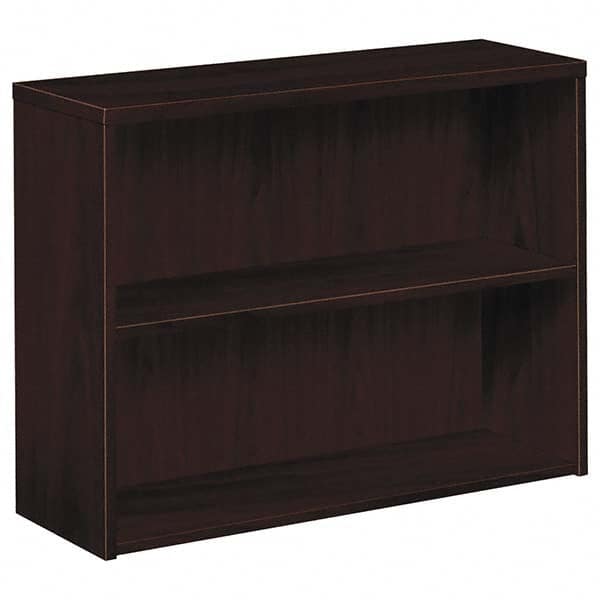 Hon - Bookcases Height (Inch): 29-5/8 Color: Mahogany - Exact Industrial Supply