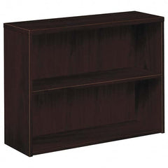Hon - Bookcases Height (Inch): 29-5/8 Color: Mahogany - Exact Industrial Supply