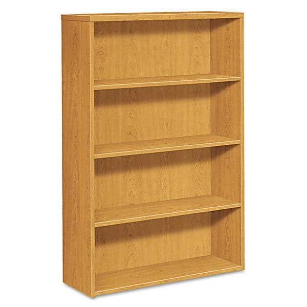 Hon - Bookcases Height (Inch): 57-1/8 Color: Harvest - Exact Industrial Supply