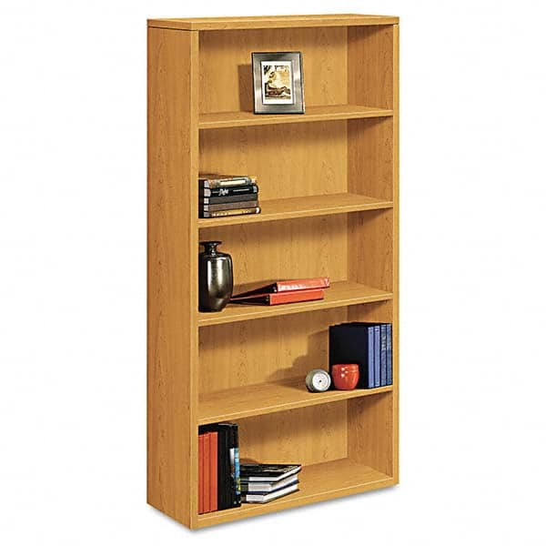 Hon - Bookcases Height (Inch): 71 Color: Harvest - Exact Industrial Supply