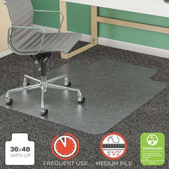 Deflect-o - Chair Mats Style: Beveled Edge Shape: Rectangular - Exact Industrial Supply