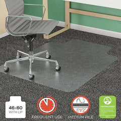 Deflect-o - Chair Mats Style: Beveled Edge Shape: Rectangular - Exact Industrial Supply