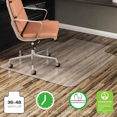 Deflect-o - Chair Mats Style: Straight Edge Shape: Rectangular - Exact Industrial Supply