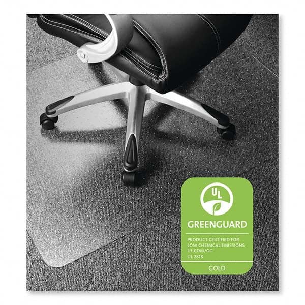 Floortex - Chair Mats Style: Straight Edge Shape: Rectangular - Exact Industrial Supply