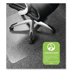 Floortex - Chair Mats Style: Straight Edge Shape: Rectangular - Exact Industrial Supply