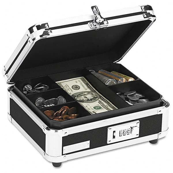 Vaultz - Compartment Storage Boxes & Bins Type: Cash Box Number of Compartments: 1.000 - Exact Industrial Supply