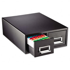 SteelMaster - Compartment Storage Boxes & Bins Type: Index Card Cabinet w/Pull Drawer Number of Compartments: 1.000 - Exact Industrial Supply