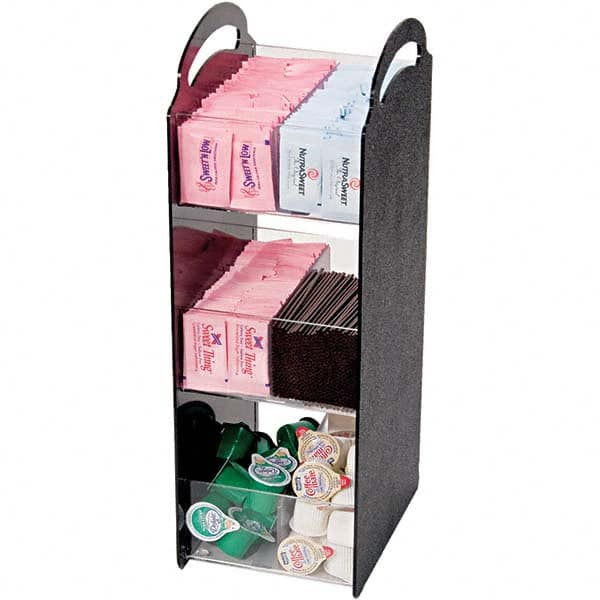 Vertiflex Products - Condiments & Dispensers Breakroom Accessory Type: Condiment Dispenser Breakroom Accessory Description: Compact Condiment Organizer - Exact Industrial Supply