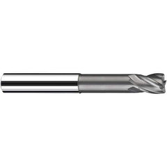 Fraisa - 10mm Diam 4 Flute Solid Carbide 1mm Corner Radius End Mill - Exact Industrial Supply