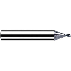 Fraisa - 1.5mm Diam 2 Flute Solid Carbide 0.2mm Corner Radius End Mill - Exact Industrial Supply