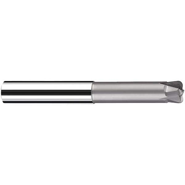 Fraisa - 8mm Diam Solid Carbide Single End 4 Flute High-Feed End Mill - Exact Industrial Supply