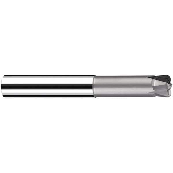 Fraisa - 12mm Diam Solid Carbide Single End 4 Flute High-Feed End Mill - Exact Industrial Supply