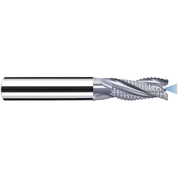 Fraisa - 25mm Diam, 44mm LOC, 3 Flute Solid Carbide Roughing Square End Mill - Exact Industrial Supply
